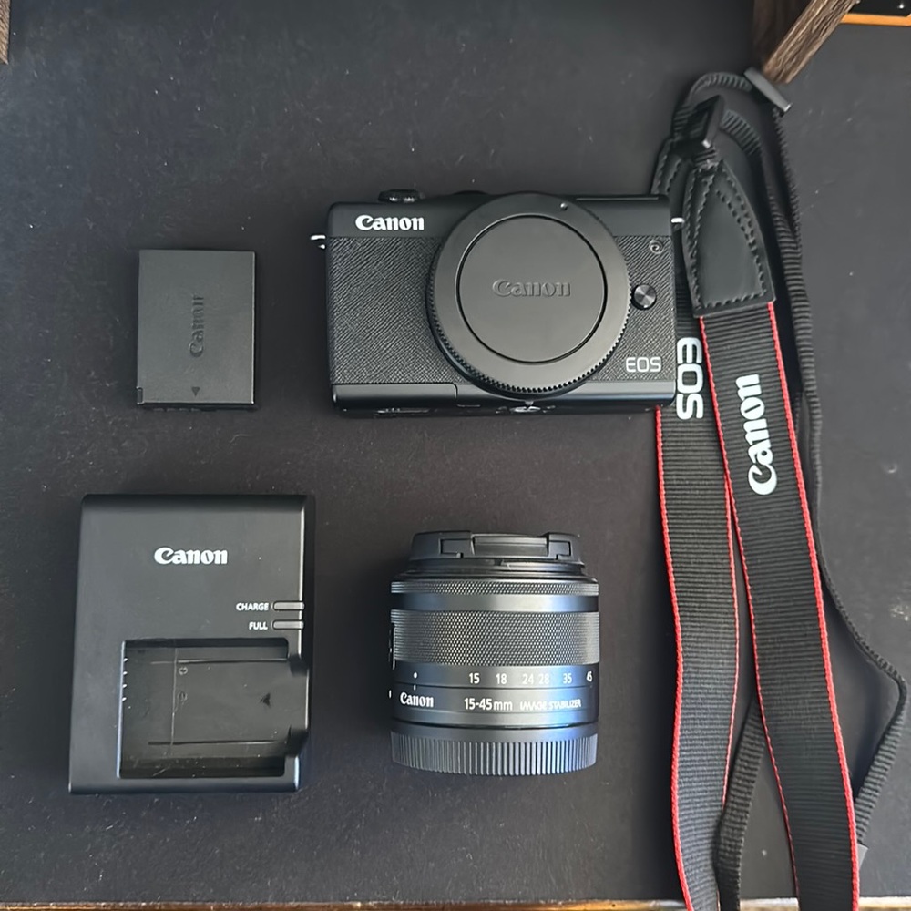 Canon eos m200 camera